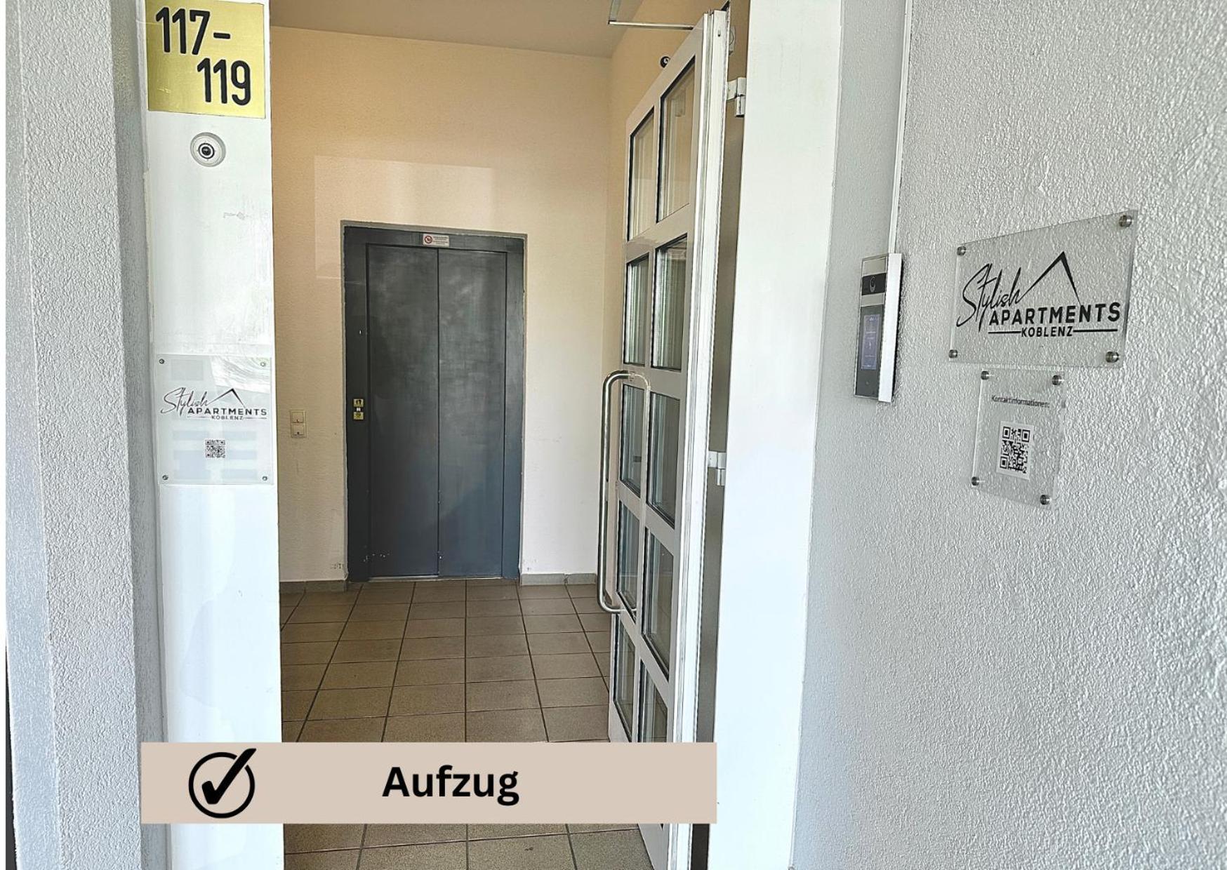 Modern Apartment - Fuer Freunde & Familien, Stadtnah, Parkplatz, E-Ladestation, Gitterbox Fuer Fahrraeder, Fitnessstudio, Digitale Gaestemappe Mit Restaurant- Und Unternehmenstipps Koblencja Zewnętrze zdjęcie